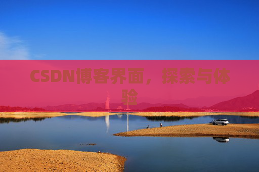 CSDN博客界面，探索与体验